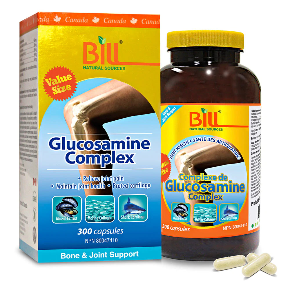 BILL Glucosamine Complex 300capsules Choi's Vita Store